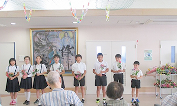 花のボランティア