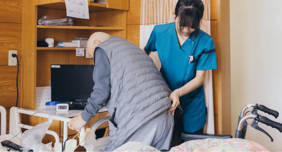 短期入所療養介護サービスの様子